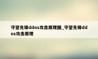 守望先锋ddos攻击原理图_守望先锋ddos攻击原理